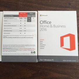 Retail Microsoft Office Home And Business 2016 Fpp Keys PKC Easy Operation