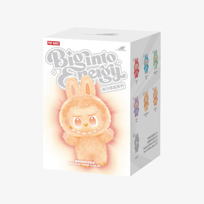 POP MART Подлинный оригинальный Labubu V3 V2 V1 Серия MONSTERS Big Into Energy Серия Виниловый плюшевый подвесок Скрытая коробка плюшевые игрушки