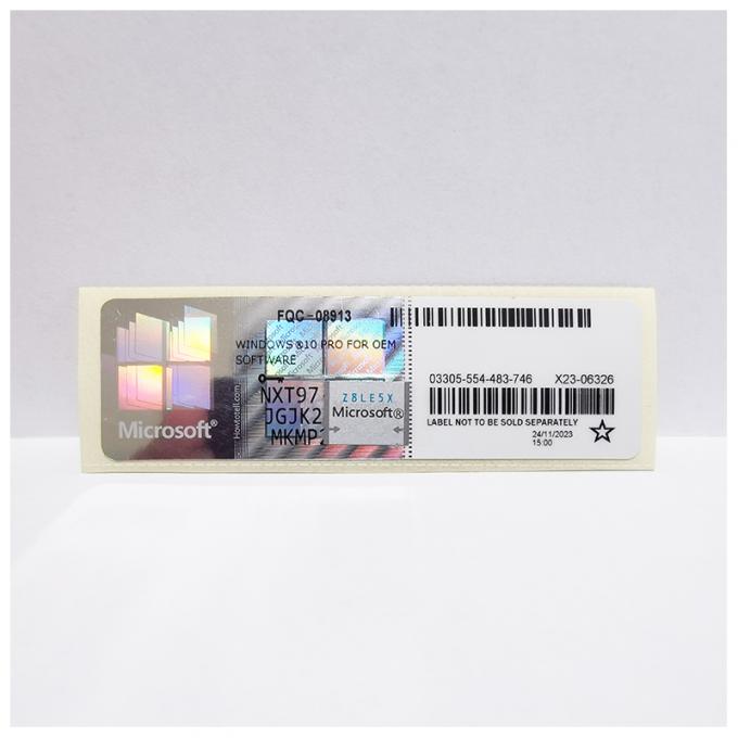 Win 10 Win 11 Профессиональный Win 10 Win 11 Про COA наклейка розничный ключ 6 месяцев гарантия 1