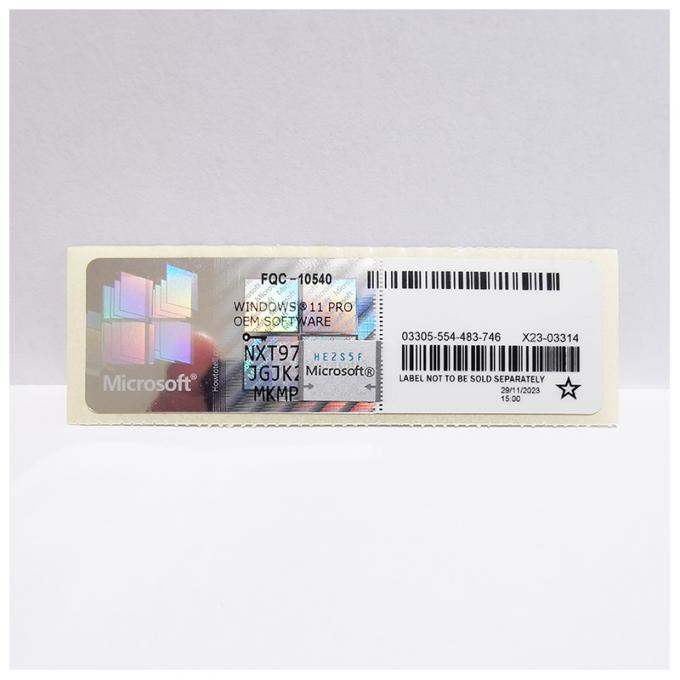 Win 10 Win 11 Профессиональный Win 10 Win 11 Про COA наклейка розничный ключ 6 месяцев гарантия 4